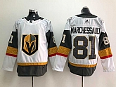 Vegas Golden Knights 81 Jonathan Marchessault White Adidas Jersey,baseball caps,new era cap wholesale,wholesale hats